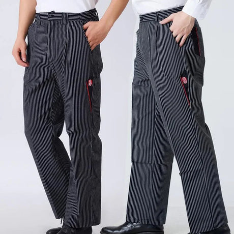 Unisex Chef Uniform Hotel Restaurant Cook Pants Bbq