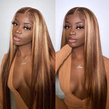 Highlight Ombre Hd Transaprent Lace Front
