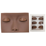 Training False Eyelash Practice Lash Silicone Mannequin Model