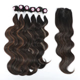 Tress Body Wave Hair Bundles With Middle Part