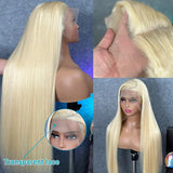 Density Hd Honey Blonde Straight 13X4 Lace Frontal