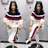 New Fashion Set Women'S Slim Loose Fit Large