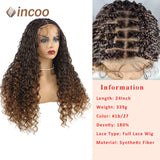 Bohemia Full Lace Box Braided Wig Synthetic