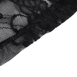 Womens Lace Leggings / Cropped Pants Trim Stretchy