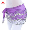 Belly Dance Belt For Women Chiffon Gold Coines