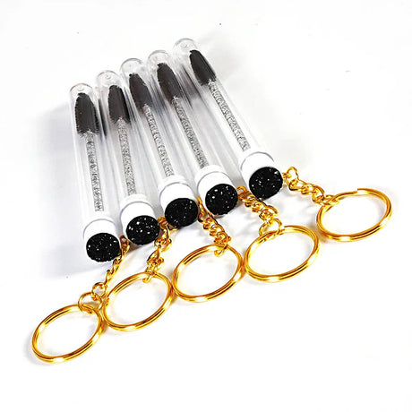 Mascara Wand Tubes Eyebrow Brush Diamond Key