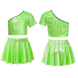 Kids Girls Street Hip Hop Dance Costumes Cheerleading