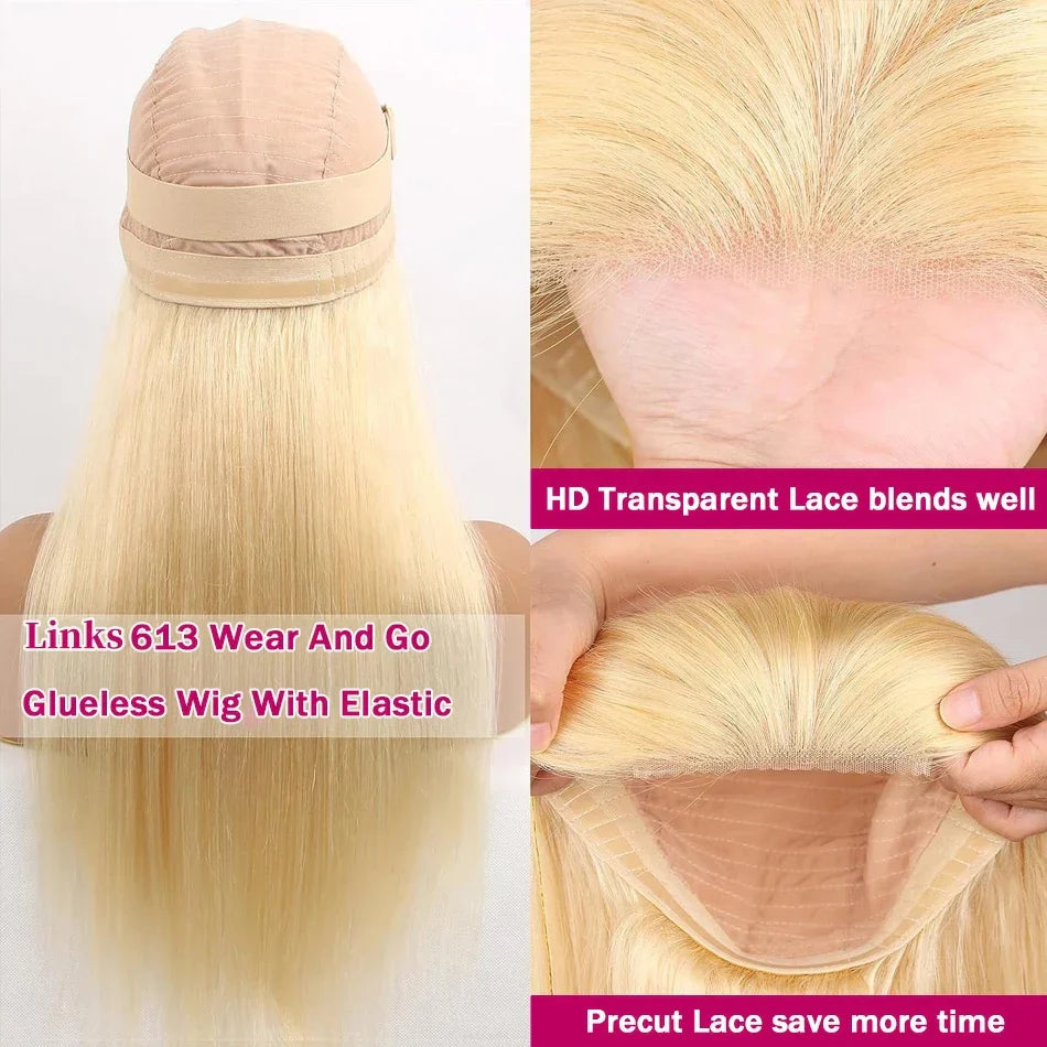 Links  Hd Straight Blonde 13X6 13X4 Lace