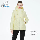 Icebear New Women Casual Short Jackets Hooded Windproof