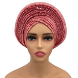 New Sequins Turban Cap For Women Ready To