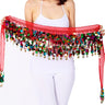 Colorful Belt Belly Dance Belt Costumes Double Layers