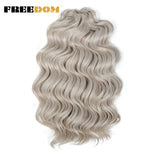 Freedom Deep Wavy Twist Crochet Hair Synthetic Curly