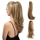 Synthetic Claw Clip In Ponytail Hair Extensions Hairpiece