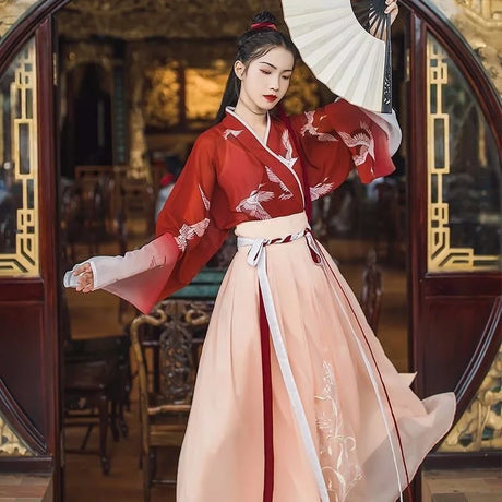 Modern Chinese Style Hanfu Ming Dynasty Improvement Traditional