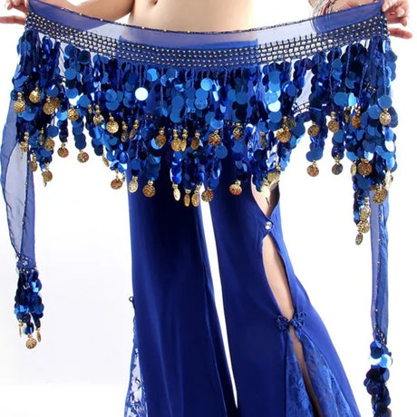 Belly Dance Belt Costumes Sequins Tassel Belly Dance