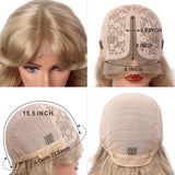 Ombre Blonde Lace Front Women Wigs Xx. T