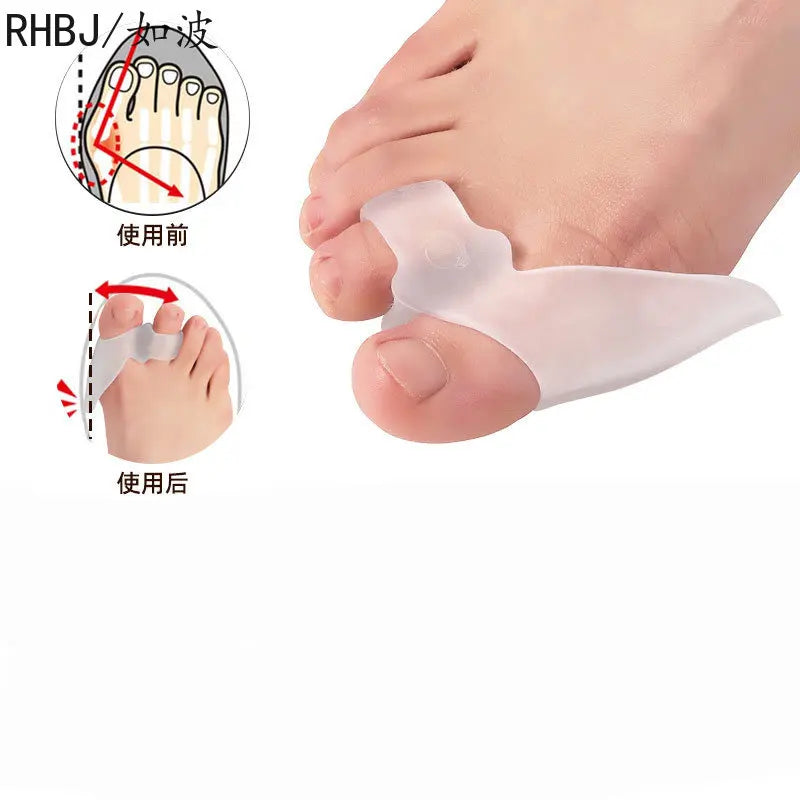 Silicone Gel Thumb Corrector Bunion Foot Toe Hallux