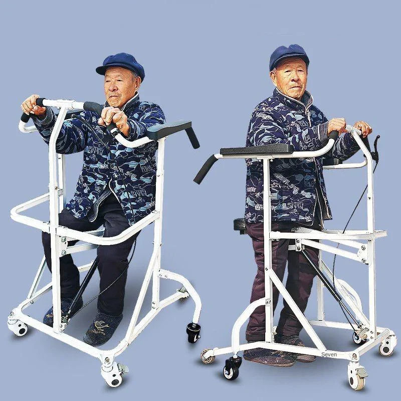 Elderly Trolley Walker With Wheels Mobility Aids Disabled