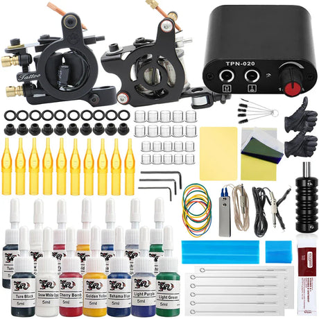 Complete Tattoo Kit Coil Tattoo Machine Tattoo