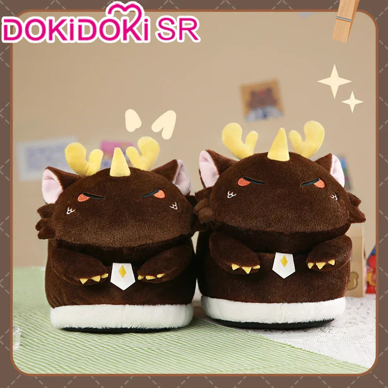 Cosplay Shoes Game Genshin Impact Dokidoki-Sr Fluffy