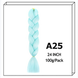 Synthetic Long Jumbo Ombre Braiding Hair For Women