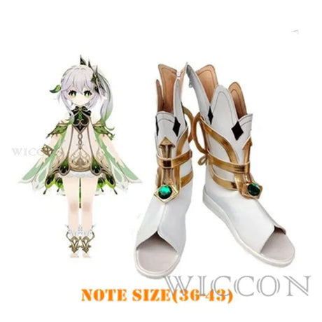 Genshin Impact Nahida Maid Cosplay Costume Lesser Lord