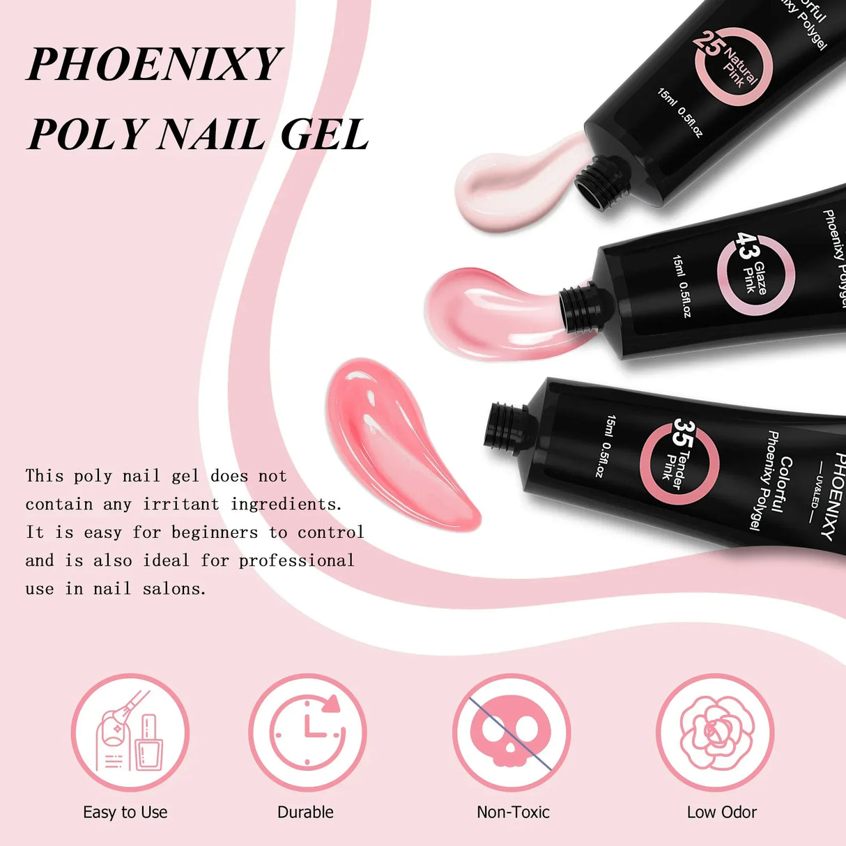 Poly Nail Gel Kit With W Nail Dryer