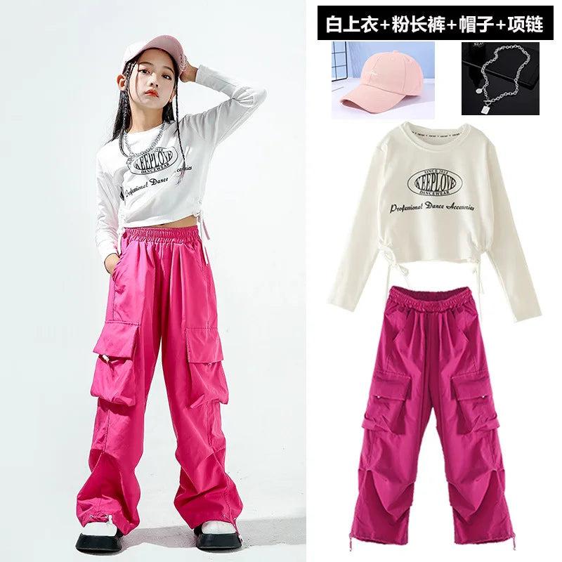 Jazz Dance Children' Trendy Autumn Street Dance Hiphop