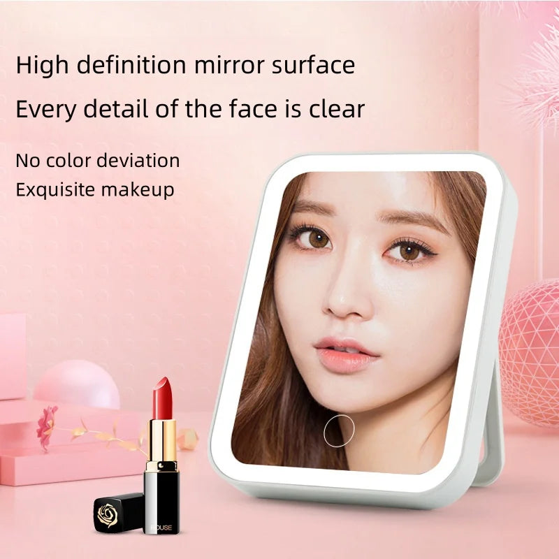 Led Desktop Makeup Mirror, Popular On The Internet,