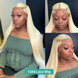 Rosabeauty Blonde Hd Lace Front Human Hair Wig