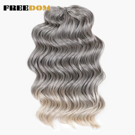 Freedom Synthetic Deep Curly Twist Crochet Hair Deep