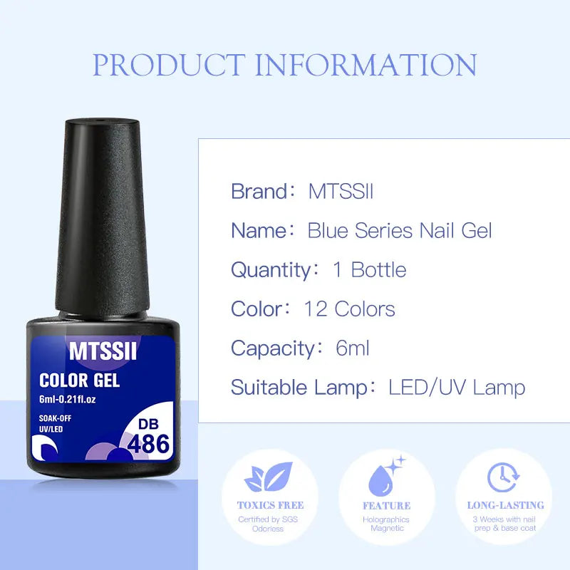 Gel Nail Polish Set With W