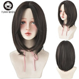 Jhh Wigs Black Short Bob Wig For Girl