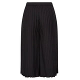 Summer Elegant Pleated Capri Pants Women High Waist