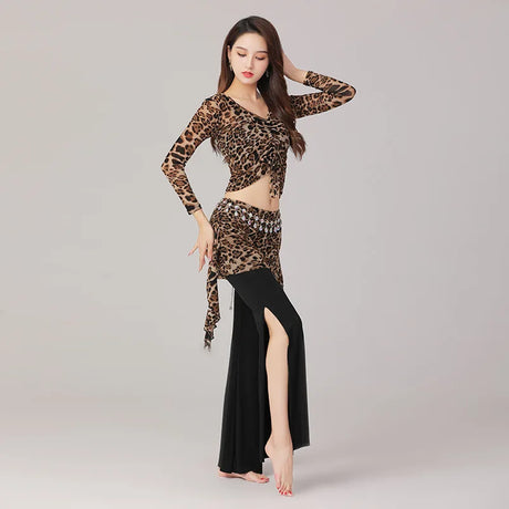 Belly Dance Clothes Set Modern Dance Suit Danse