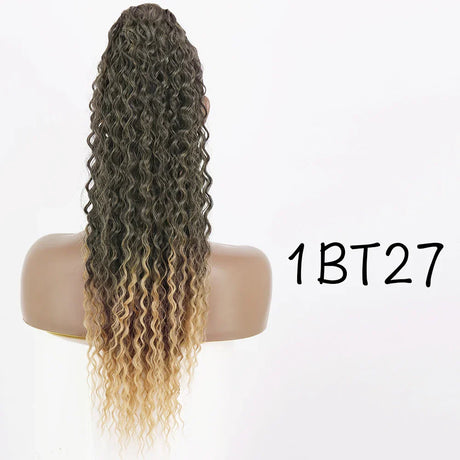 Synthetic Curly Ponytail Extensions Clip In Drawstring Ponytail