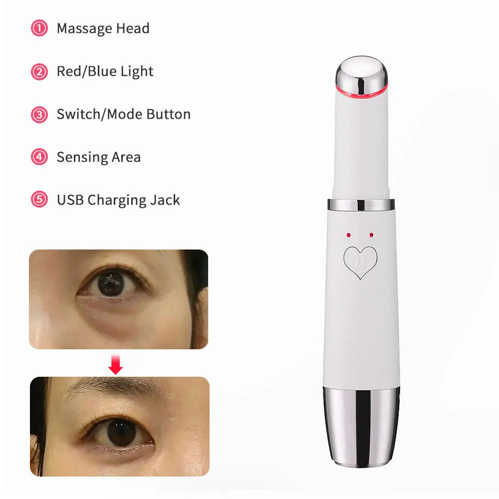 Heating Eye Beauty Instrument Color Light Eye Massage