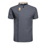 Chef Jacket For Men Women Short Sleeve Cook