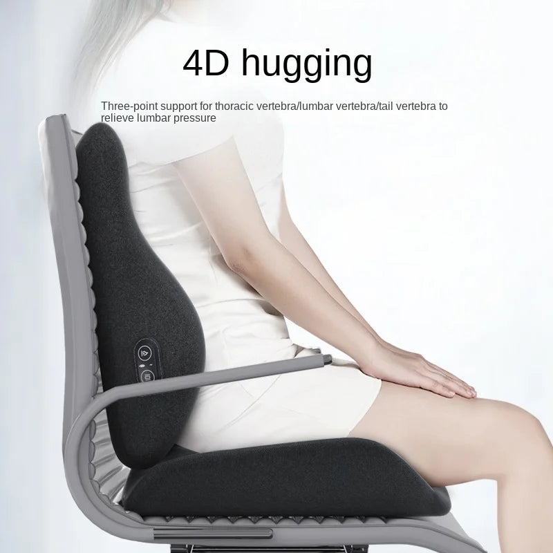 Smart Massage Hot Compress Office Sitting Lumbar Cushions