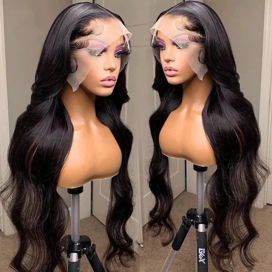 Lace Frontal Human Hair Pre Plucked Wigs Brazilian