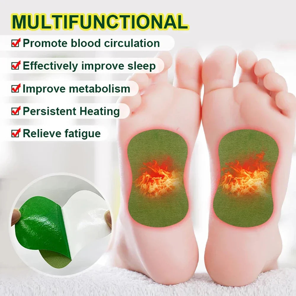 Detox Foot Patches Pads Natural Herbal Wormwood