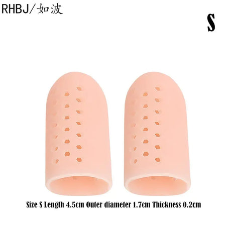 Pairs Silicone Finger Toe Cap Protector Cover Thumb