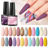 Gel Nail Polish Set With W