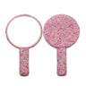 Luxury Diamond Hand Mirror Love Heart Mirror Female