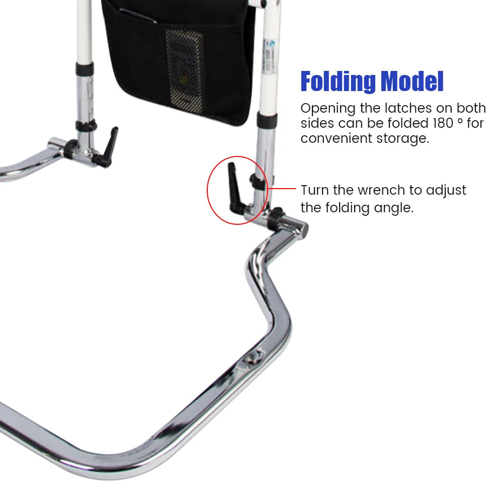 Adjustable Mobility Aids Elderly Beds Railing Support Bar