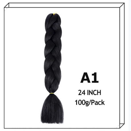 Synthetic Long Jumbo Ombre Braiding Hair For Women