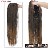 My-Lady Synthetic Braided Wigs Senegalese Twist Lace Front