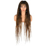 Synthetic Large Box Braided Wigs Jumbo Knotless Full