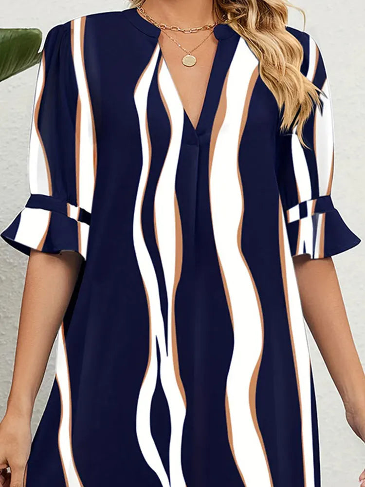 Women' Dress Summer Chic Elegant Dress For Chubby
