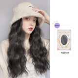 As Syntheti Curly Hair Lamb Wool Fisherman Hat